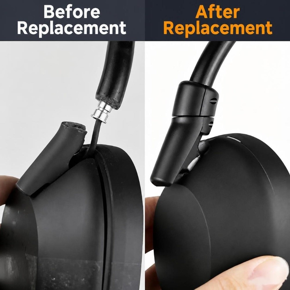 Sony Headphone Wh-1000Xm5 - ソニー WH-1000XM5 用 プラスチック製ヘッドホンヒンジ修理キット（分解ツール付き、完全セット、プラスチック製ヒンジスライダーコネクター）