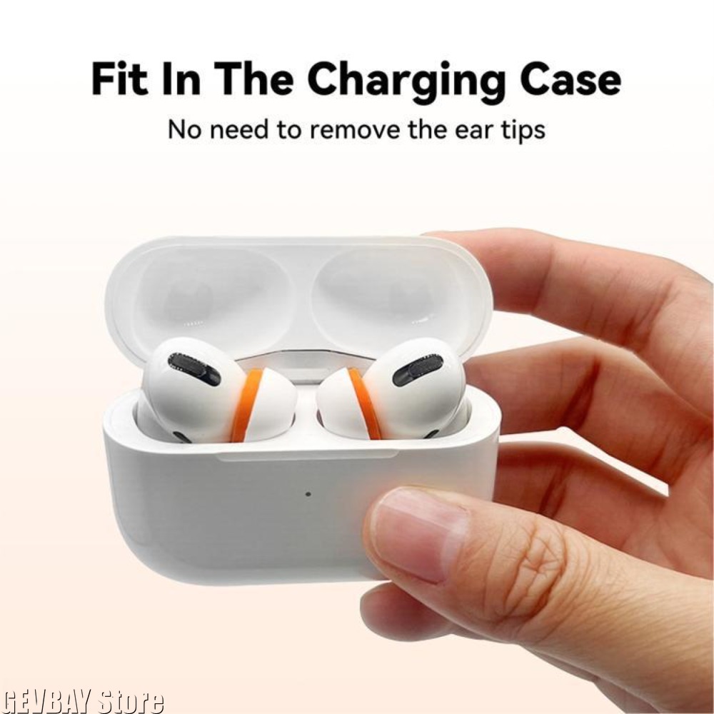 Earphone Foam Tip - 快適なスポンジイヤーチップ交換用 - AirPods Pro 1 2用3ペア