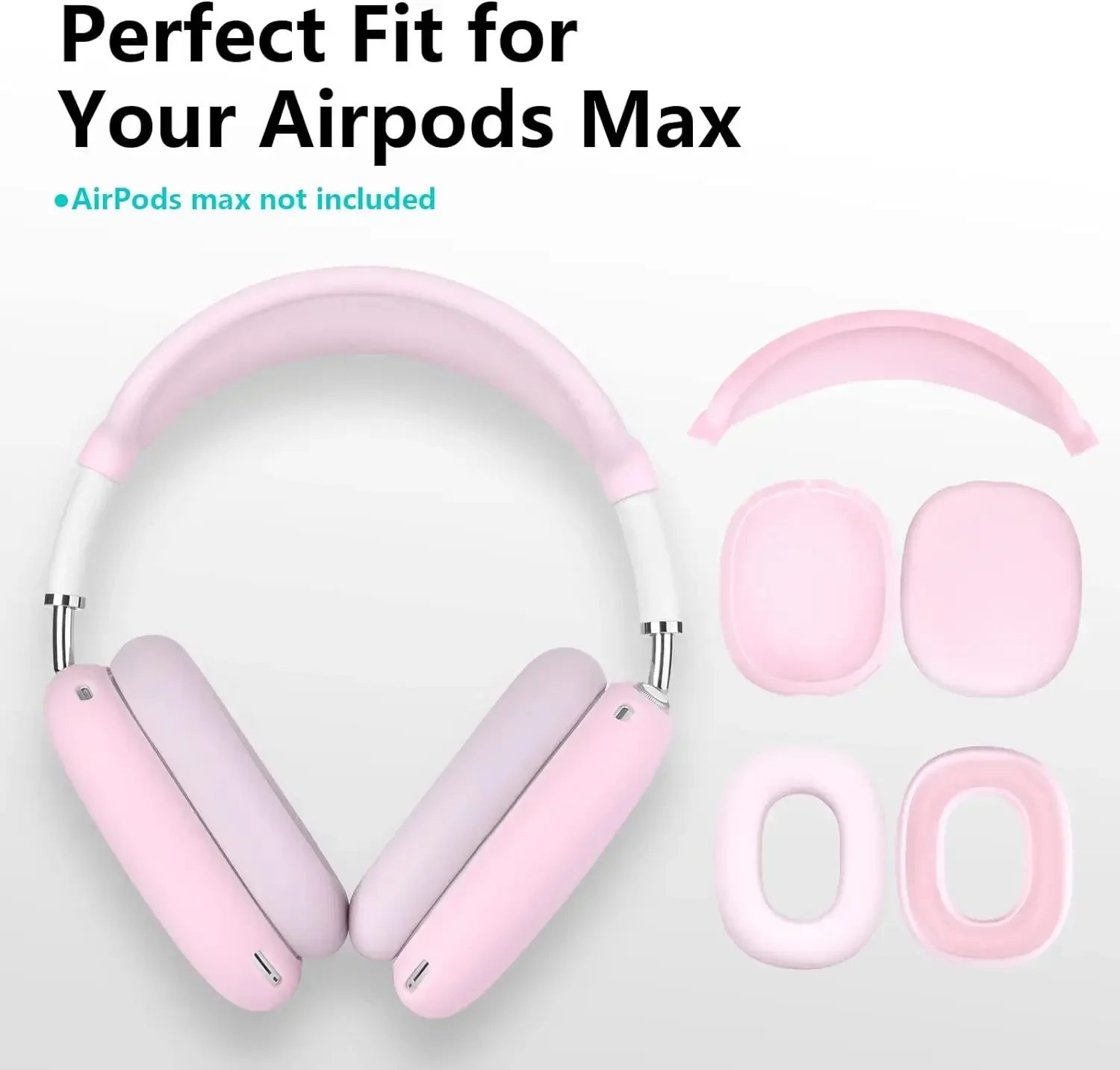 AirPods Maxヘッドホン用シリコンカバー、Apple - Headphone Case Hard のレビューと価格