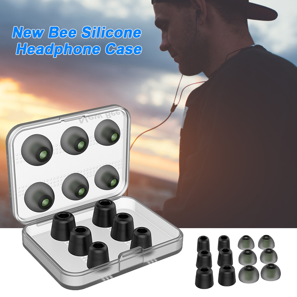 1-3セットのメモリーフォームイヤーチップ（ケース付き）、ノ - Earphone Foam Tip のレビューと価格