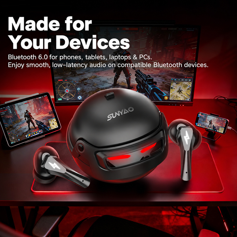 Lenovo GT101 ゲーミングヘッドセット、ワイヤレス - Bluetooth Headset On Ear のレビューと価格