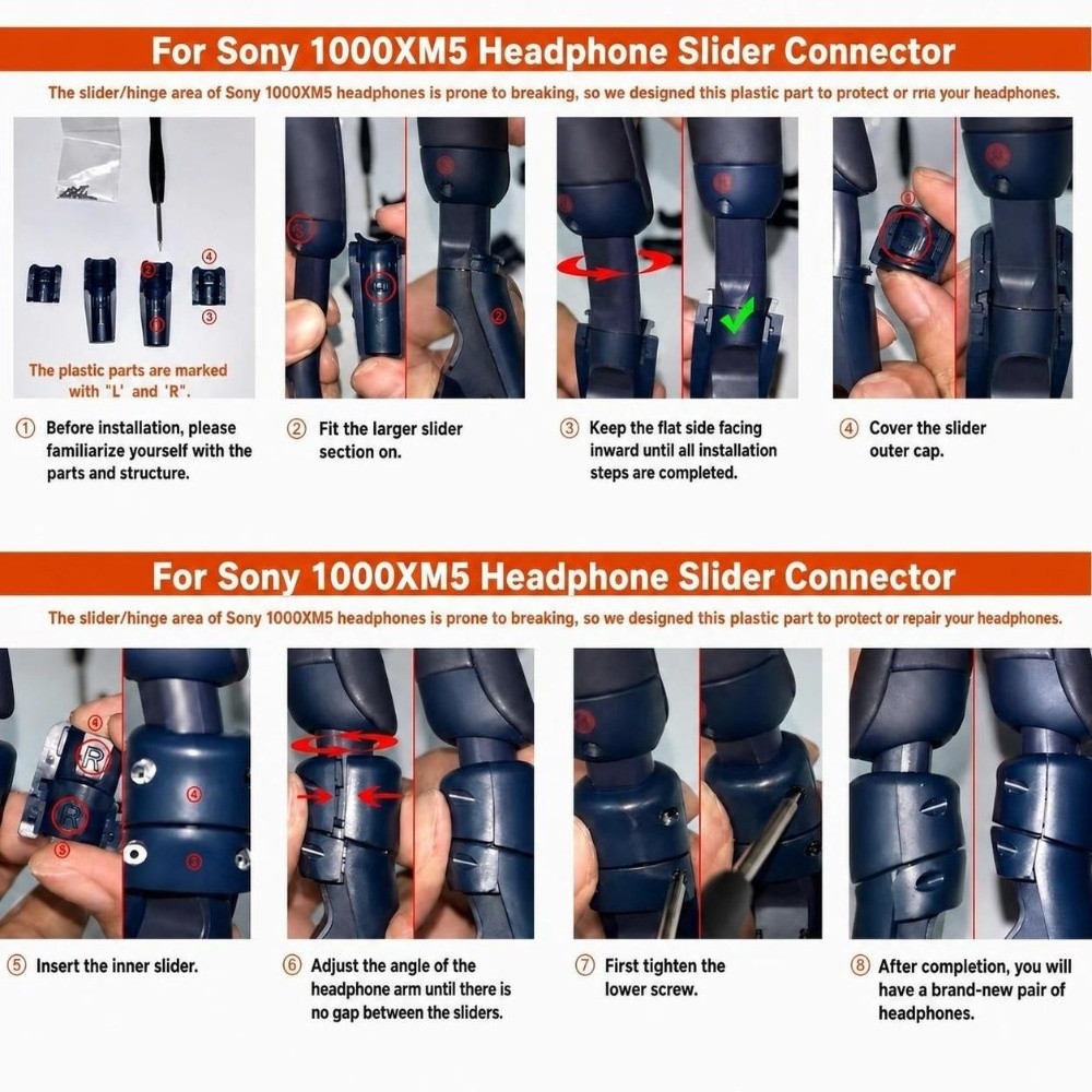 ソニー WH-1000XM5 用 プラスチック製ヘッドホンヒ - Sony Headphone Wh-1000Xm5 のレビューと価格
