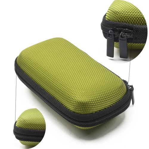 Mp3/mp4用のハードイヤホンケース,メッシュポケットとジ - Headphone Case Hard のレビューと価格