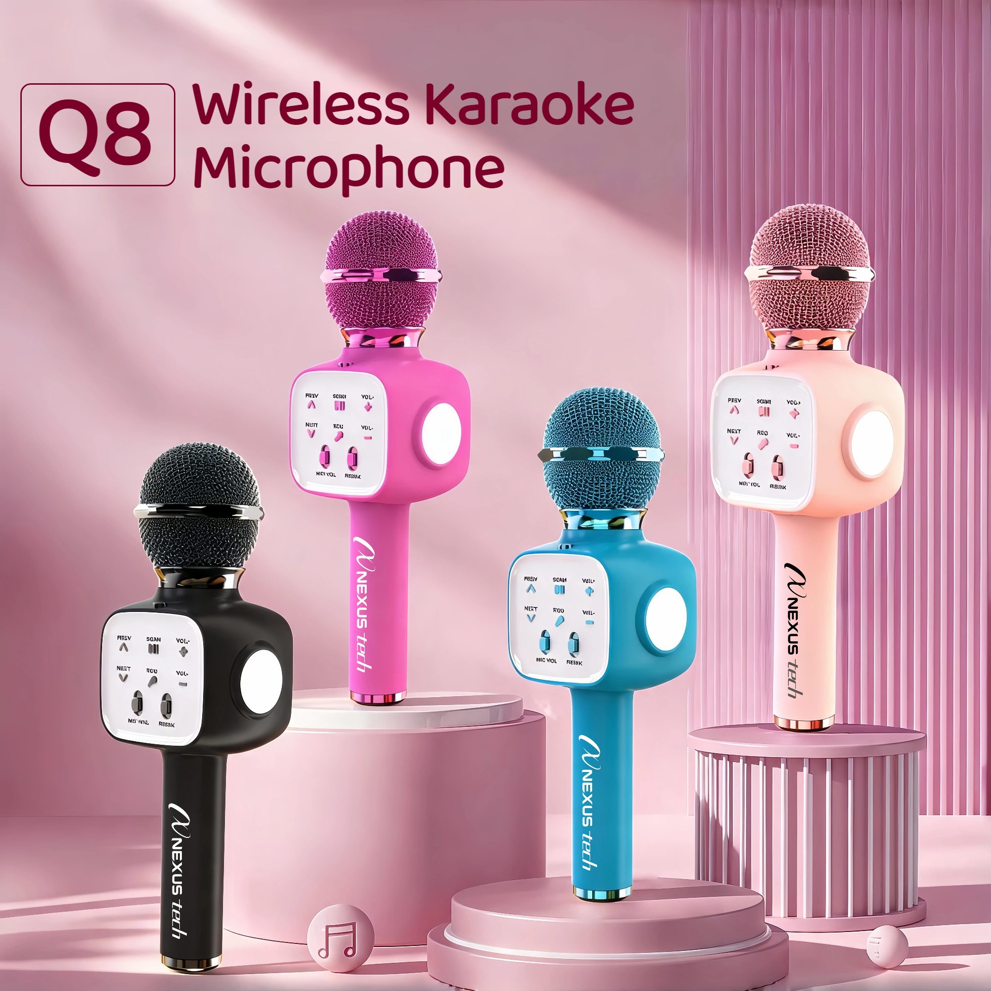 ワイヤレスBluetooth 5.2対応カラオケマイク、ポー - Shure Mic Sm58 のレビューと価格