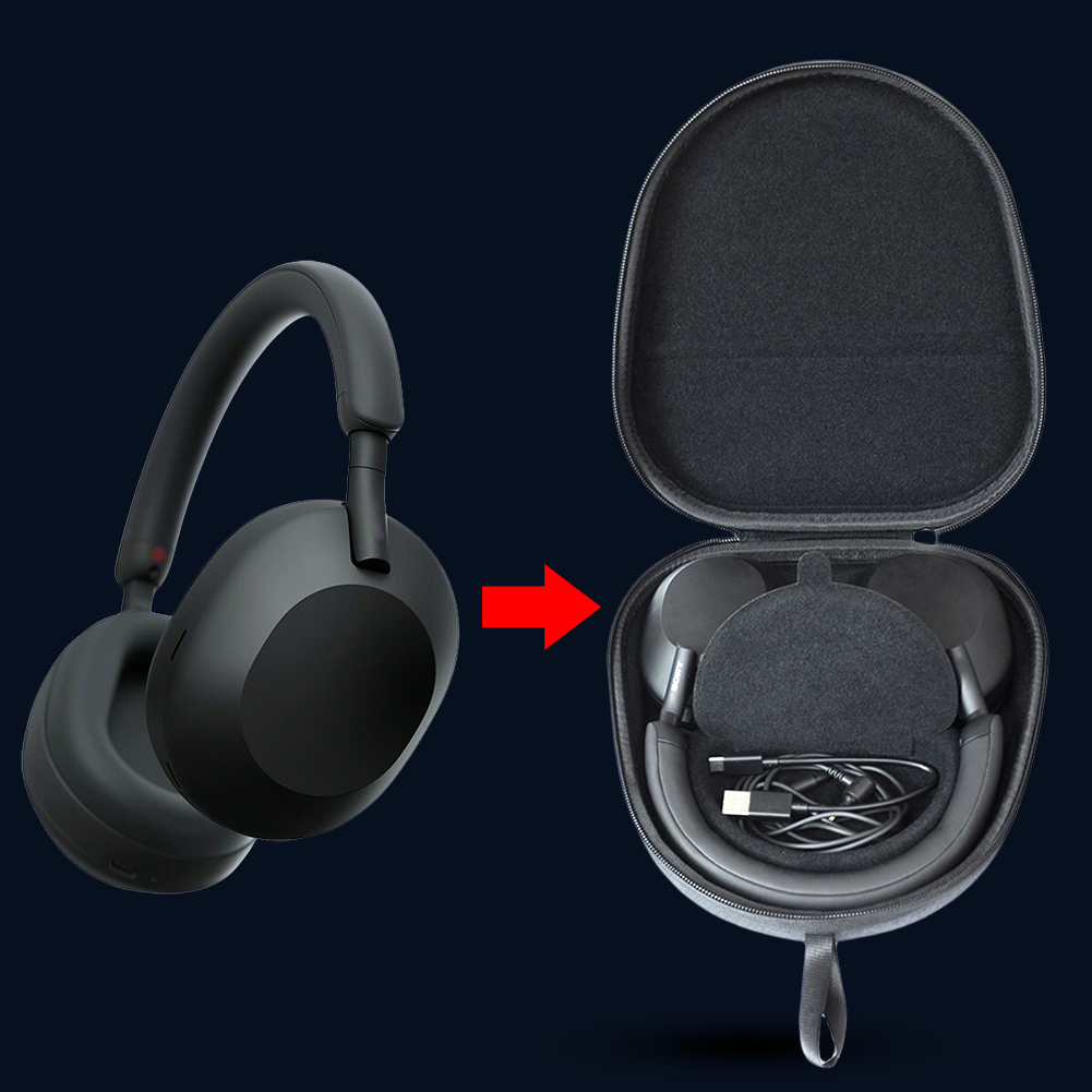 ソニー WH-1000XM5 ヘッドホン用、頑丈なキャリング - Sony Headphone Wh-1000Xm5 のレビューと価格
